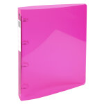 Exacompta classeur 4 anneaux 30mm iderama pp polypropylène 7 / 10e - a4 maxi - rose Exacompta classeur 4 anneaux 30mm iderama pp polypropylène 7 / 10e - a4 maxi - rose