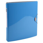 Exacompta classeur 4 anneaux 30mm iderama pp en polypropylène rigide - a4 - bleu clair Exacompta classeur 4 anneaux 30mm iderama pp en polypropylène rigide - a4 - bleu clair