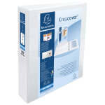 Exacompta classeur  anneaux personnalisable 3 faces plastifi kreacover 4anneaux end 50mm - a4 maxi ...