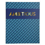 Exacompta classeur carton dos plat 2 anneaux 30mm copper time - a4 - visuels assortis