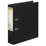 Exacompta classeur  levier a4 forever - carton 100% recycl et recyclable - dos 8 cm - noir