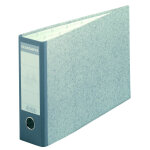 Exacompta classeur � levier a4 � l'italienne en carton - dos 7 cm - gris