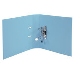 Exacompta classeur  levier a4 prem'touch - carton robuste 28 / 10e - dos 7 cm - bleu