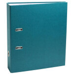 Exacompta classeur  levier a4 prem'touch officebyme en carton - dos 8 cm - bleu