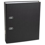 Exacompta classeur  levier a4 prem'touch officebyme en carton - dos 8 cm - noir
