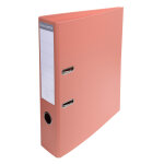 Exacompta classeur � levier pvc a4 dos de 70mm. - saumon
