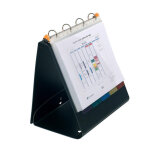 Exacompta classeur de prsentation 4 anneaux exashow exactive - polypropylne - noir