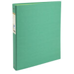 Exacompta classeur rembord papier 4 anneaux 30mm forever - a4 - vert fonc