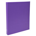 Exacompta classeur rembordé polypropylène 4 anneaux 30mm - a4 - violet Exacompta classeur rembordé polypropylène 4 anneaux 30mm - a4 - violet