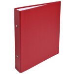 Exacompta classeur rembord prolypropylne 2 anneaux 30mm - a5 - rouge