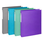 Exacompta classeur rigide 4 anneaux 30mm teksto - a4 - couleurs assorties Exacompta classeur rigide 4 anneaux 30mm teksto - a4 - couleurs assorties