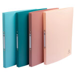 Exacompta classeur souple 2 anneaux pp recycl� skandi - couleurs assorties