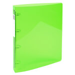 Exacompta classeur souple 4 anneaux 30 mm a4 iderama - polypropylne - dos 4 cm - vert