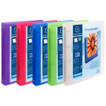 Exacompta classeur souple 4 anneaux 30 mm kreacover personnalisable a4 polypropylne translucide - dos ...