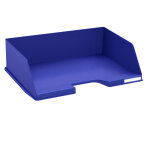 Exacompta corbeille  courrier combo maxi  l'italienne ecoblack - bleu nuit