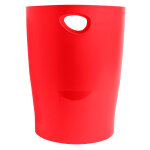 Exacompta corbeille - � - papier ecobin office - rouge