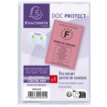 Exacompta etui de protection ancien mod�le permis de conduire pvc lisse 20 / 100e - cristal