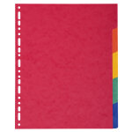 Exacompta intercalaires en véritable carte lustrée souple 225g / m2 fsc® avec 5 onglets neutres - couleurs ... Exacompta intercalaires en véritable carte lustrée souple 225g / m2 fsc® avec 5 onglets neutres - couleurs ...