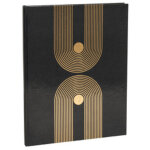 Livre d'or graphik, 220 x 270 mm, noir