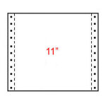 Exacompta papier listing 380 x 280 mm zone vert 70g / m� carton de 2000 feuilles