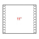 Exacompta papier listing 380 x 280 mm zone vert 70g / m carton de 2000 feuilles