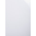Exacompta paquet de 100 couvertures chromolux pour reliure a4 - blanc