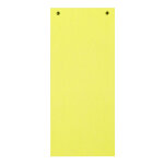 Exacompta paquet 100 fiches intercalaires horizontales unies perforées forever - 105x240mm - jaune Exacompta paquet 100 fiches intercalaires horizontales unies perforées forever - 105x240mm - jaune