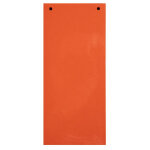 Exacompta paquet 100 fiches intercalaires horizontales unies perforées forever - 105x240mm - orange Exacompta paquet 100 fiches intercalaires horizontales unies perforées forever - 105x240mm - orange
