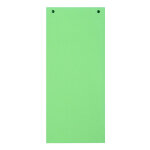 Exacompta paquet 100 fiches intercalaires horizontales unies perforées forever - 105x240mm - vert Exacompta paquet 100 fiches intercalaires horizontales unies perforées forever - 105x240mm - vert