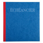 Exacompta piqre 21x19cm chancier trac journal 80 pages - couleurs assorties