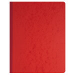 Exacompta piqre 32x25cm  tte paresseuse 6 colonnes sur 1 page - 31 lignes - 80 pages - rouge