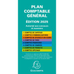 Exacompta plan comptable g�n�ral avec couverture plastique 17, 5x9cm