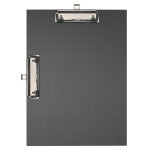 Exacompta porte - bloc double clip papier enduit - format 23x32cm pour a4 - noir Exacompta porte - bloc double clip papier enduit - format 23x32cm pour a4 - noir