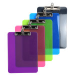 Exacompta porte - bloc idrama a4 avec pince - coloris assortis alatoires semi - transparents