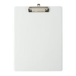 Exacompta porte - bloc avec pochette - format 23x32cm pour a4 - blanc Exacompta porte - bloc avec pochette - format 23x32cm pour a4 - blanc