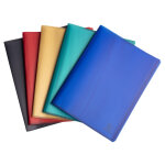 Exacompta porte vue a4 opak en polypro recycl� - 20 pochettes - coloris assortis