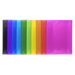 Exacompta porte vues iderama a4 - polypropyl�ne glossy - 60 pochettes - 120 vues - assortis