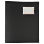 Exacompta protège - documents à anneaux avec pochettes détachables - 80 vues exactive - a4 - noir Exacompta protège - documents à anneaux avec pochettes détachables - 80 vues exactive - a4 - noir