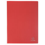 Exacompta protège - documents en polypropylène 5 / 10e opak pochettes cristal 120 vues - a4 - rouge Exacompta protège - documents en polypropylène 5 / 10e opak pochettes cristal 120 vues - a4 - rouge