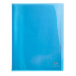 Exacompta protège - documents en polypropylène semi rigide iderama pp 80 vues - a4 - bleu clair Exacompta protège - documents en polypropylène semi rigide iderama pp 80 vues - a4 - bleu clair