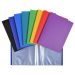 Exacompta protge - documents en polypropylne semi - rigide opak 40 vues - a5 ou colier - couleurs ...