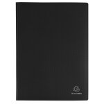 Exacompta protge - documents en polypropylne souple opak 40 vues - a4 - noir