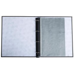 Exacompta recharge de 20 pages pour album photos classeur - noir