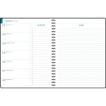 Exacompta recharge agenda de bureau easytime 27s spiral� 21 x 27 cm semainier janvier � d�cembre 2026 ...