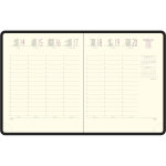 Exacompta recharge pour agenda de bureau eurotime 18 15 x 17 cm semainier janvier � d�cembre 2026