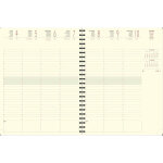 Exacompta recharge agenda de bureau eurotime 27s spiral� 21 x 27 cm semainier janvier � d�cembre 2026 ...