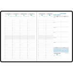 Exacompta recharge agenda de bureau horizons 20 visuel semainier 15 x 21 cm janvier � d�cembre 2026