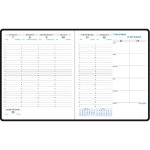 Exacompta recharge de agenda de bureau horizons 22 18, 5 x 22, 5 cm semainier janvier � d�cembre 2026 ...