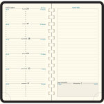 Exacompta recharge agenda de poche espace 17s spiral� 17, 5 x 9 cm semainier janvier � d�cembre 2026