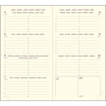 Exacompta recharge agenda de poche eurotime 16 8, 5 x 16 cm semainier janvier � d�cembre 2026 - tranche ...